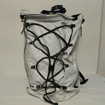 Louis Vuitton Monogram White Ultralight Backpack XL Rucksack M41703