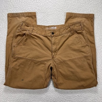 Carhartt Rugged Flex Utility Pants Men's 40x32 (Actual 38x30) Brown Workwear