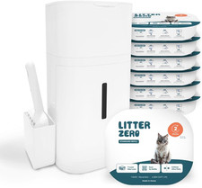 Litter Zero Base Set 6 Extra Refills Scoop for Ultimate Convenience