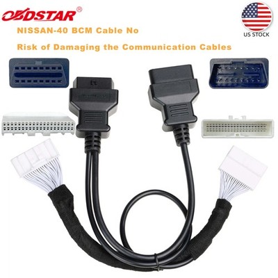 OBDSTAR For NISSAN-40 BCM Cable with X300 DP PLUS/ X300 PRO4/ X300 DP Key Master