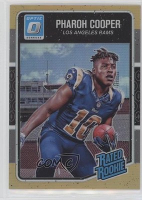 2016 Donruss Optic Rated Rookie Orange 56/199 Pharoh Cooper #191 Rookie RC 6k8