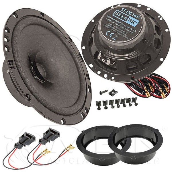 Sinustec Auto Lautsprecher FüR Audi A6 C8 / 4A 2018-2025 Heck TüR 300W 165 #CF37-image