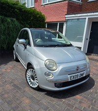 2009 Fiat 500 Lounge *Low Milage* | Panoramic Roof | Hatchback | Petrol | Silver
