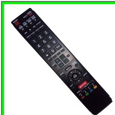 Sharp AQUOS Remote Control with Netflix 2D 3D Functionality