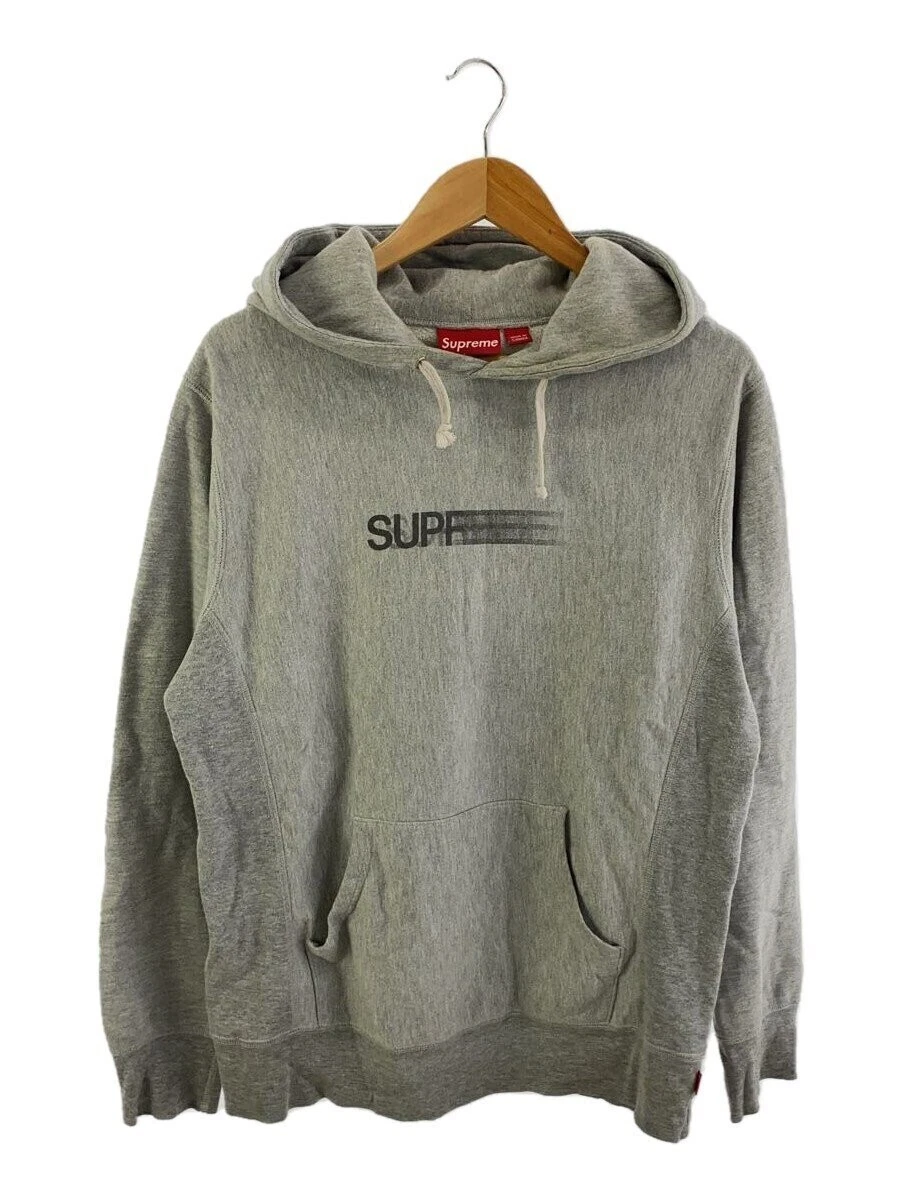 Sweat à capuche Supreme gris M occasion