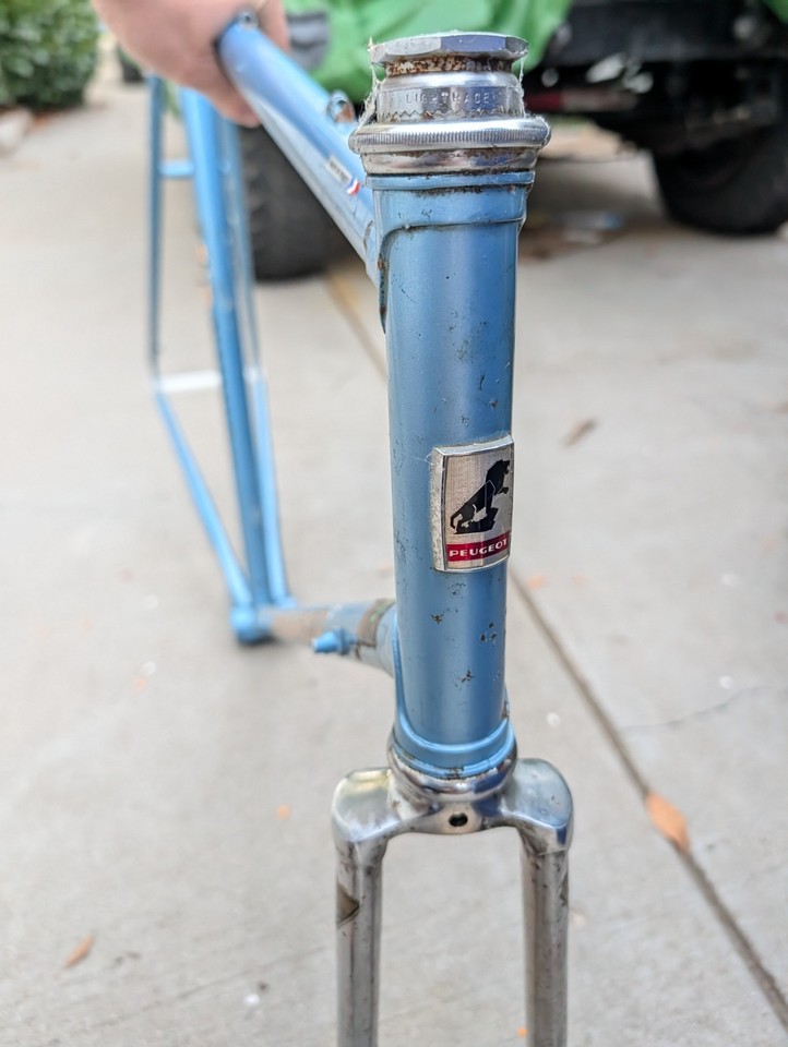 Vélo Vintage Peugeot 1979 Doré - Cadre Reynolds 531, Pièces Mafac, Vélo Course Français