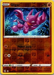 Gligar 140/264 Fusion Strike Reverse Holo Common
