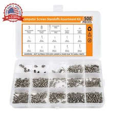 500PCS M.2 SSD Screw Kit, M.2 Standoff and Screw Kit for Asus Gigabyte MSI ASRoc