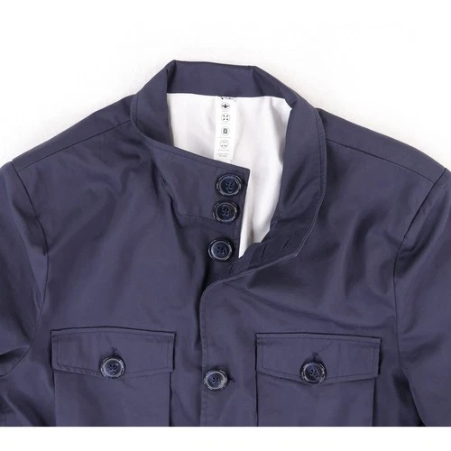 State & Liberty Field Jacket Mens Medium Navy Blue Athletic Fit Utility Chore image 3