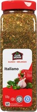 Club House, Quality Natural Herbs and Spices, One Step Seasoning, Italiano, 510g