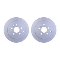 2 Bremsscheiben Voll Ø 63,6 Mm 12 Mm Hella FüR U.A. Land Rover Freelander