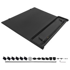 4-fold Truck Bed Tonneau Cover For Toyota Tundra Crew Max 5.5ft 2007-2021
