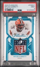 2023 Panini Flawless Shields Myles Garrett 1/1 PSA 9