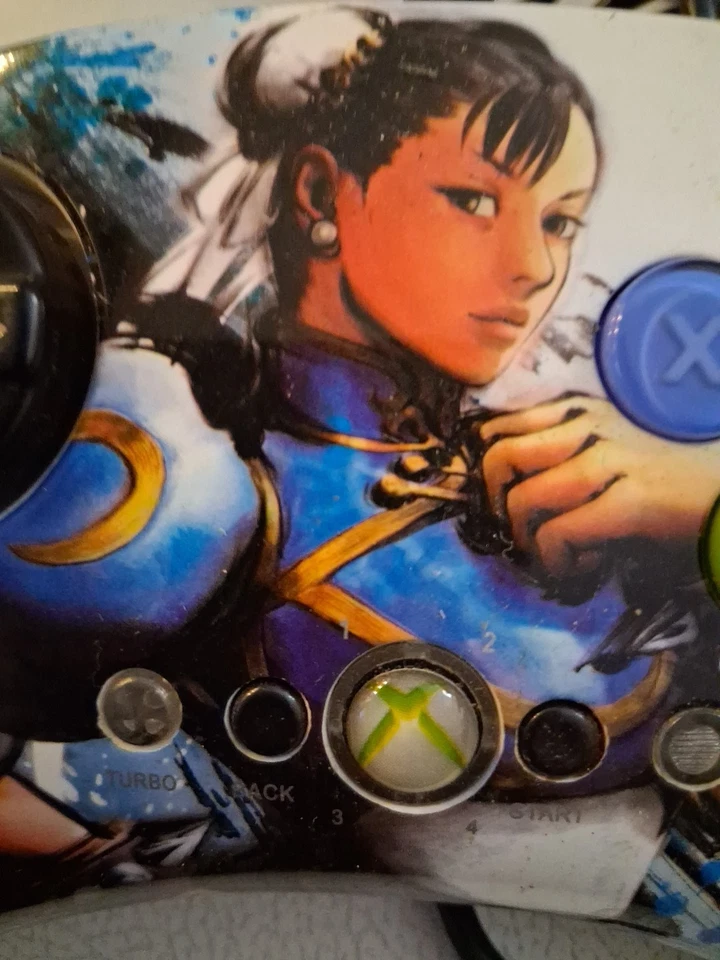 Mando Xbox 1 Street Fighter I've Chun Li Edición Limitada Raro Foto 3 de 3