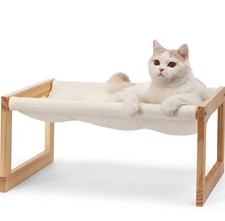 FUKUMARU Cat Bed with Removable Cover, Plush Velvet Couch for Indoor Cats,...