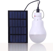 Solar Light Bulb Rechargeable Portable Solar Lamp Led Bulbs for Indoor Emergency