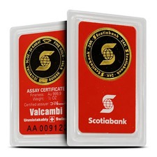 1/2 oz Scotiabank Gold Round (Secondary Market) 5013.44 per troy oz