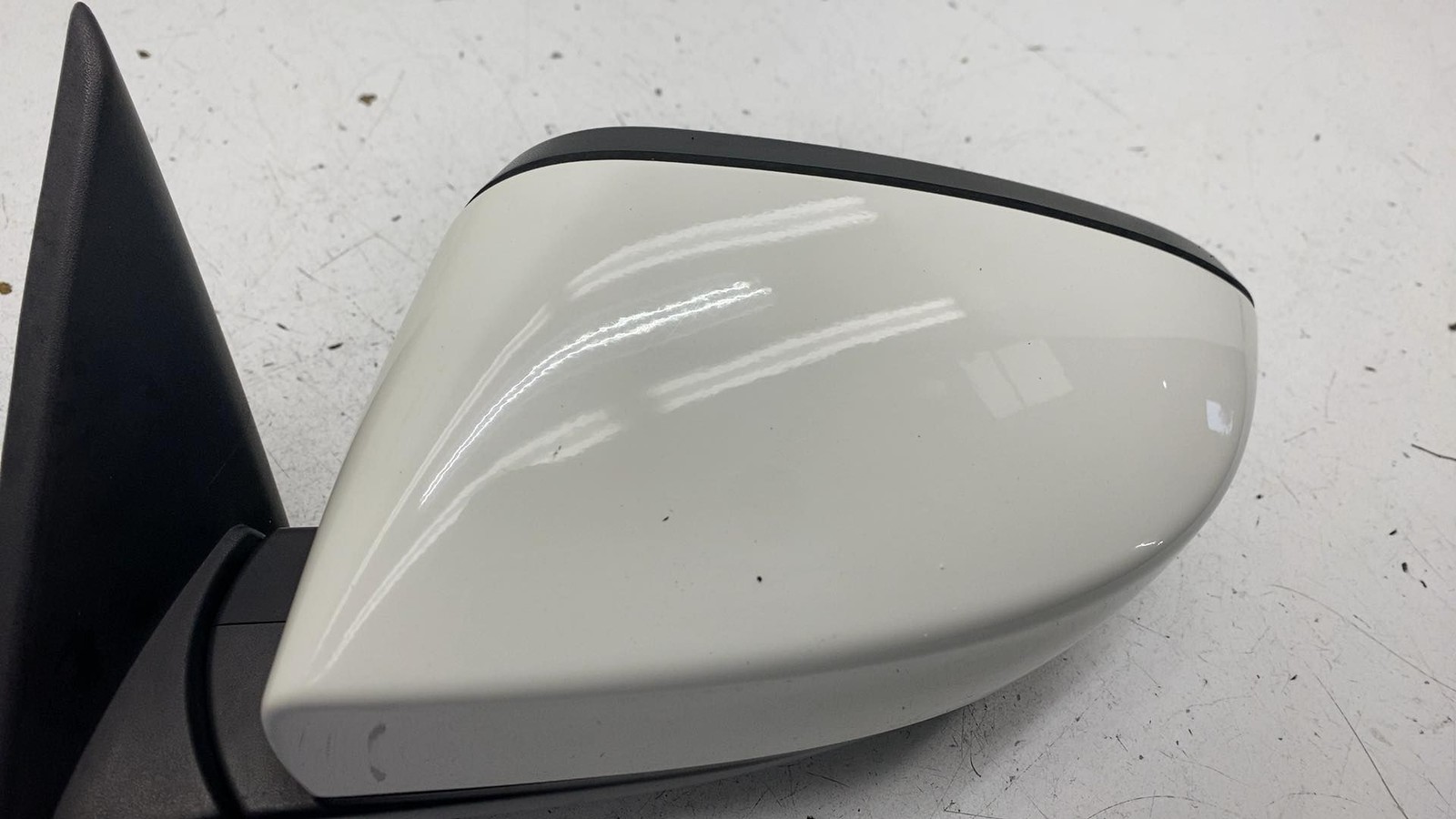 ⭕ 2017-2021 Maserati Ghibli Front Left Exterior Rear View Door Mirror White Assy