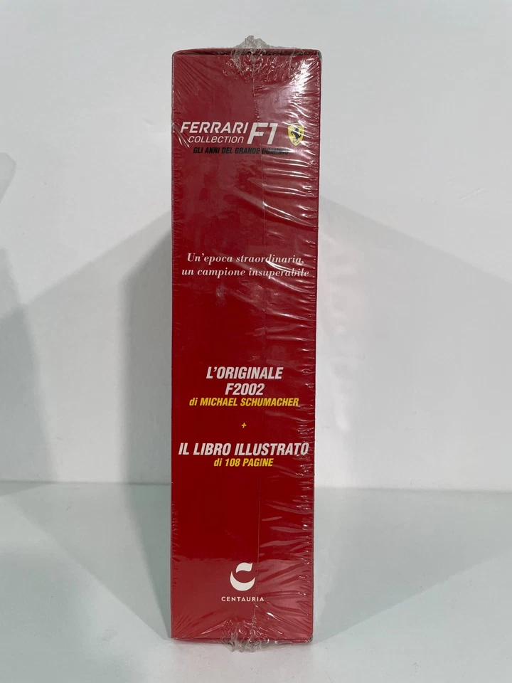 FERRARI COLLECTION F1 di M. SCHUMACHER CENTAURIA + LIBRO ILLUSTRATO 108 PAGINE - Immagine 3 di 3