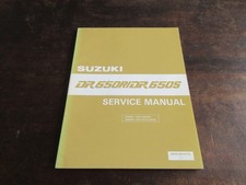 Suzuki DR650R DR650S 1989 Service Shop Repair Manual Workshop Manual