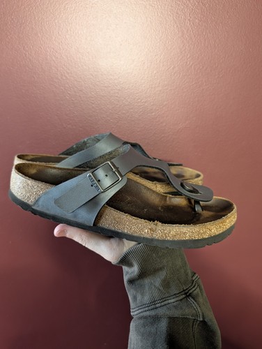 BIRKENSTOCK Gizeh Vegan Cork Germany Thong Sandals 39