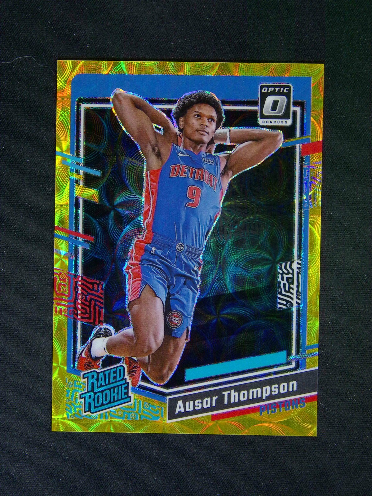 2023-24 Panini Donruss Optic Ausar Thompson #235 RC Rated Rookie Gold Scope /10