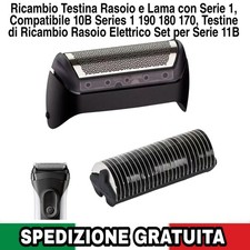 Testina di Ricambio Lama per BRAUN 1 10b/20b Rasoio Elettrico da Barba