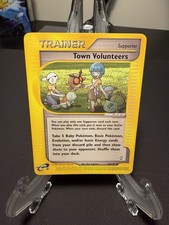 Pokémon TCG Town Volunteers 136/147 Aquapolis MP on eBay
