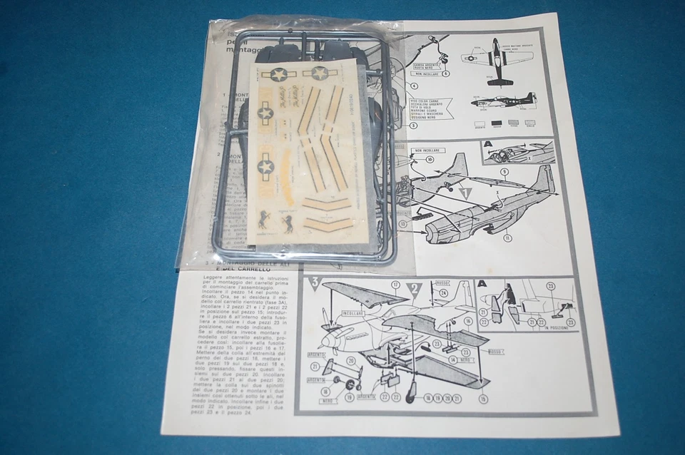 Airfix -  North American P-51 Mustang  Storia dell'Aviazione scala  1/72 - Immagine 2 di 2