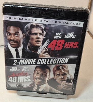 48 Hours/Another 48 Hours (4K/Blu-ray) New (Sealed)- Shipping with Tracking