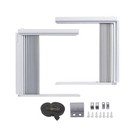 Window AC Side Panel Frame Kit Sturdy Compact Window Air Conditioner Bracket