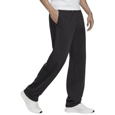 Adidas Climalite Black Wide Leg Track Pants Mens Large 766991 AF5001