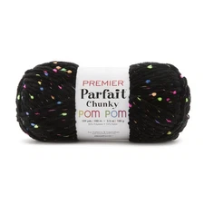 Premier Parfait Chunky Pom Pom Yarn-Neon Lights - 3 Pack