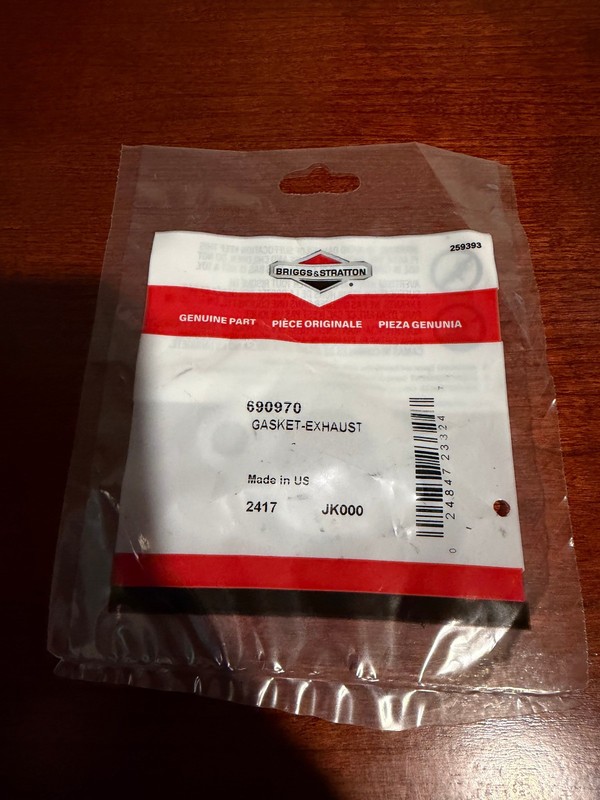 Briggs & Stratton OEM 690970 Exhaust Gasket