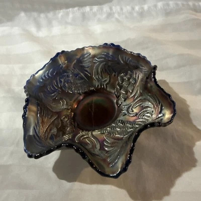 fenton blue carnival glass products for sale | eBay