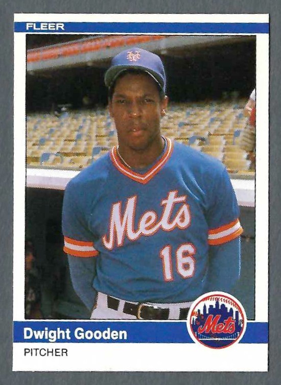 1984 Fleer Update - Dwight Gooden #U-43 (RC)
