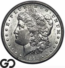 1899 Morgan Silver Dollar Coin *Tough Better Date, 330k Minted* BU+