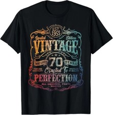 Vintage 1955 Limited Edition Shirt 70 year old 70th Birthday T-Shirt Size S-5XL