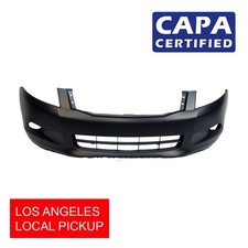 2008-2010 Honda Accord Sedan V6 Primed Front Bumper Cover Ho1000255 Capa. Ca