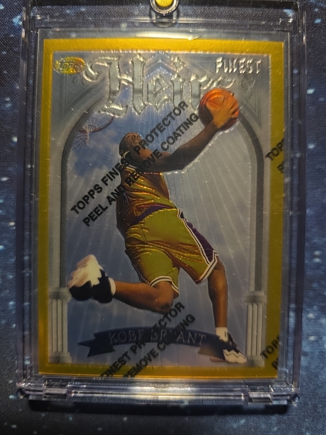 1996 Topps Finest Heirs #269 Kobe Bryant (RAW, NM-MT) w/ Coating