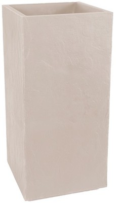 EDA Pflanzsäule VOLCANIA Höhe: 800 mm beige