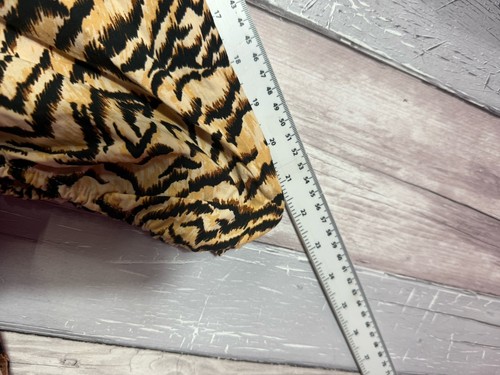 Abito lungo nuovo con etichette Monsoon Angelina stampa animalier cammello donna UK 24 rrp £99 - Foto 8 di 12