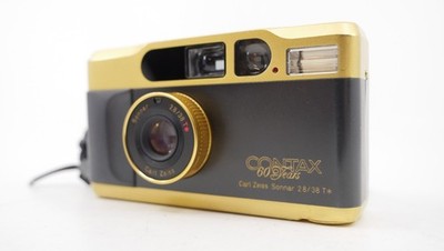 Contax T2 60 YEARS GOLD Limited Edition mit Carl Zeiss Sonnar 2,8