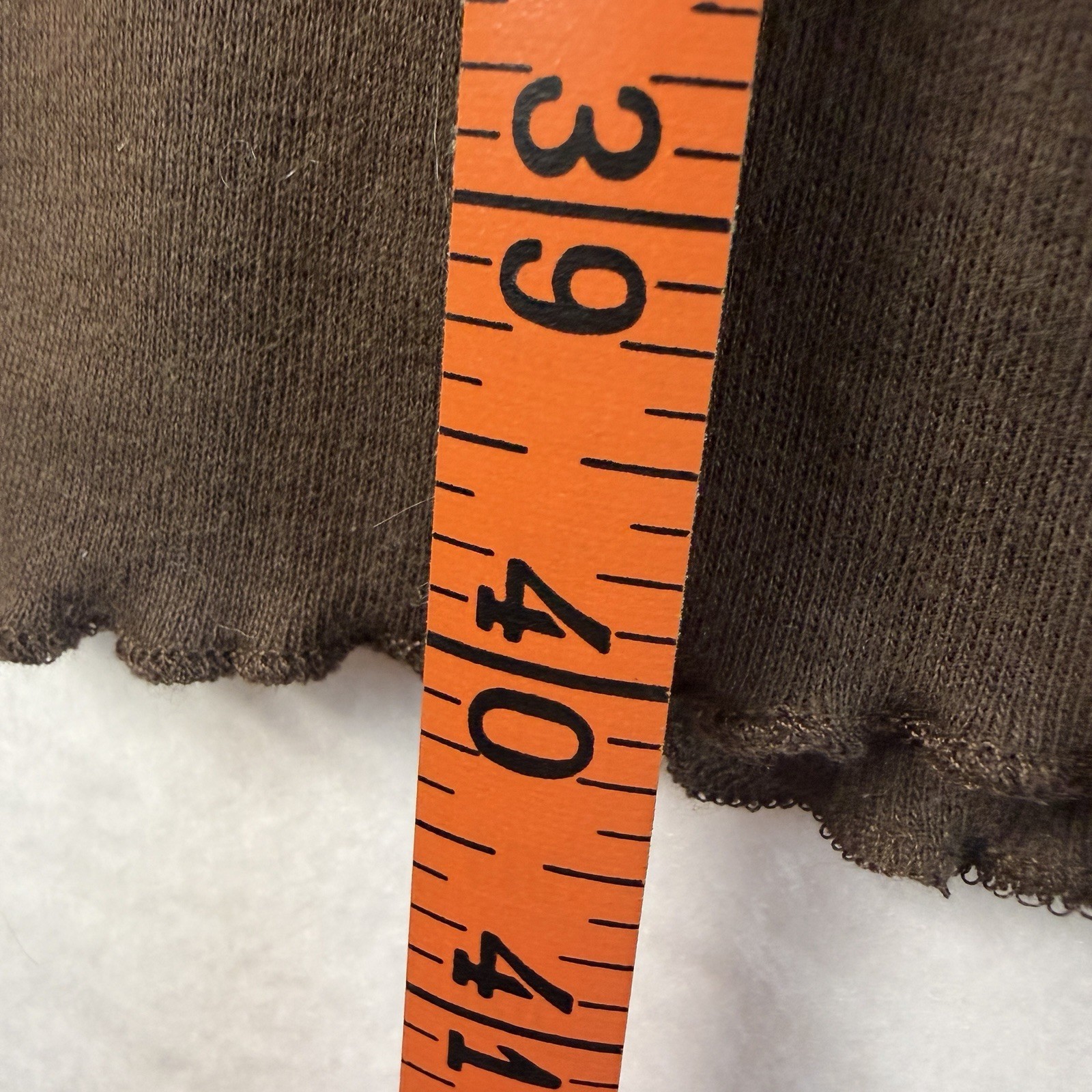 Spicy Green Mango Brown Applique Flower Sleeveless Jersey Dress Boho Women's Med thumbnail 14