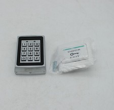 HFeng Kit Türzugangskontrollsystem Metall 125KHz RFID Tastatur + DC12V 3A Stromv