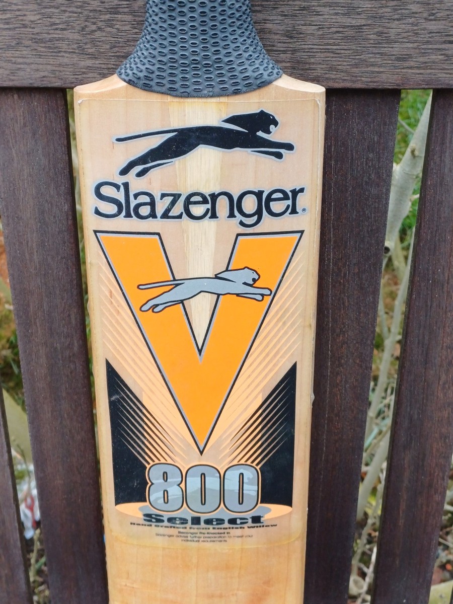 1998 Slazenger V800 Select Cricket Bat 2lb 9 1/4oz VGC | eBay UK