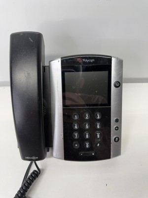 Polycom VVX 501 IP Phone - Cable - Wall Mountable, Desktop- Black