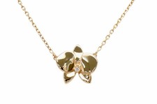 AUTH CARTIER CARESSE DORCHIDEES NECKLACE DIAM...