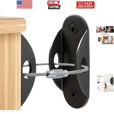 Furniture Anchors 10 Pack Anti Tip Furniture Straps for Baby Proofing, 400lbs...