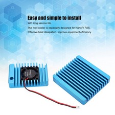 Aluminum Alloy Heat Sink Radiator with Mini Cooling Fan Heat Fin Cooler